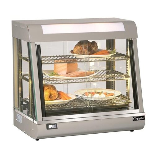 DELI1 Warming counter 3-level 110 liter warming food display case