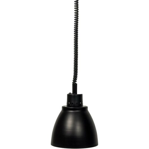 FRANCIS Buffet warming lamp keeps food warm, with 1 infrared lamp, black