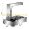 Warming 1000W stainless infrared food warmer 34x60x55 cm infrared heater inox multifunctional food warmer