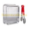Warming stainless steel 3 shelves 800W warming counter warming display case 