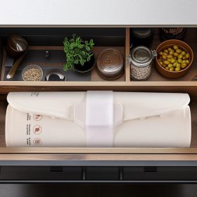   Elektromos melegítő tálca 60x40 cm összetekerhető, szilikon felülettel, bézs színben