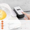 Elektromos melegítő tálca 60 cm átmérőjű összetekerhető melegítő, bézs színben