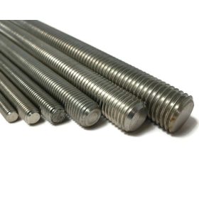   Rozsdamentes menetes szár M8 100 cm előtető korlát rögzítés csavar