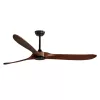 Alumínium mennyezeti ventilátor 213 cm világítás nélkül távirányító DC motor fekete