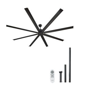   Mennyezeti ventilátor 243 cm világítás nélkül maximális teljesítmény, csendes működés