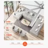 Toronyventilátor párologtatásos hűtéssel 6,7 m/s 60W 12 órás időzített ventilátor távirányítóval