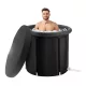 Hordozható merülődézsa 85cm 439 liter mobil jégfürdő Krioterápia és Wim Hof-módszer gyakorlásához