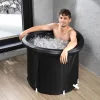 Hordozható merülődézsa 85cm 439 liter mobil jégfürdő Krioterápia és Wim Hof-módszer gyakorlásához