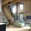 Modular house DOM 35-3 insulated ready-made house with a useful floor area of ​​42.20 m² made of energy-saving materials
