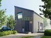 Modular house DOM 35-3 ready-made house with a usable floor area of ​​42.20 m² and equipped with energy-saving materials