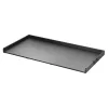 Mosógépre helyezhető munkalap 1370x700x69 mm fekete munkafelület