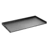Mosógépre helyezhető munkalap 1370x700x69 mm fekete munkafelület