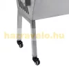 Forgatós grillsütő motoros grillcsirke bárány malac sütő rozsdamentes inox 90 cm-es grillrács