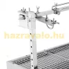 Forgatós grillsütő motoros grillcsirke bárány malac sütő rozsdamentes inox 90 cm-es grillrács