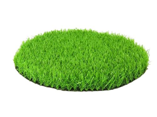 Economic spring artificial grass with 20 mm fibers 2x25 meter roll brilliant light green shade tender effect easy laying and installation