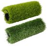 Sports field artificial grass 30 mm 2 colors 4x25 meters wide roll 21000 density/m² Star resistant special sports artificial grass for football field