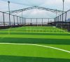 Sports field artificial grass 30 mm 2 colors 4x25 meters wide roll 21000 density/m² Star resistant special sports artificial grass for football field