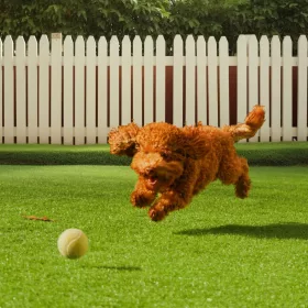   Műfű szőnyeg 122x183 cm 35 mm UV-álló természetes hatású kültéri műpázsit 