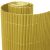 Belátásgátló szélfogó műnád PVC 300x100 cm sárga színben kerítés takaró tekercs