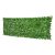 Erkélytakaró, kerítéstakaró belátásgátló egyszínű, zöld műsövény korlát takaró háló élethű szőtt levelekkel 300x100 cm világos zöld