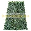 Balcony cover, fence cover anti-sight dark green artificial hedge 300x100 cm railing cover net with lifelike woven leaves