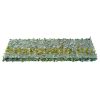 Balcony cover, fence cover anti-sight dark green artificial hedge 300x100 cm railing cover net with lifelike woven leaves