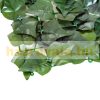 Balcony cover, fence cover anti-sight dark green artificial hedge 300x100 cm railing cover net with lifelike woven leaves