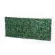 Balcony cover, fence cover anti-sight dark green artificial hedge 300x150 cm railing cover net with lifelike woven leaves