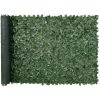 Plastic hedge privacy fence 1500x3000 mm artificial green wall protection ivy fence with mesh backing