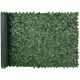 Plastic hedge privacy fence 1500x3000 mm artificial green wall protection ivy fence with mesh backing