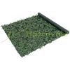 Plastic hedge privacy fence 1500x3000 mm artificial green wall protection ivy fence with mesh backing