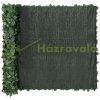 Plastic hedge privacy fence 1500x3000 mm artificial green wall protection ivy fence with mesh backing