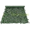 Plastic hedge privacy fence 990x2490 mm plant wall ivy fence