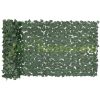 Plastic hedge privacy fence 990x2490 mm plant wall ivy fence