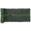 Plastic hedge privacy fence 990x4010 mm artificial green wall protective ivy fence with mesh backing