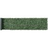 Plastic hedge privacy fence 990x5020 mm artificial green wall protective ivy fence with mesh backing