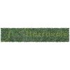 Plastic hedge privacy fence 990x5020 mm artificial green wall protective ivy fence with mesh backing