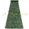 Plastic hedge privacy fence 990x5020 mm artificial green wall protective ivy fence with mesh backing