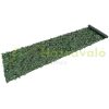 Plastic hedge privacy fence 990x5020 mm artificial green wall protective ivy fence with mesh backing