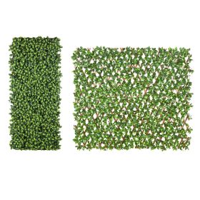 Belátásgátló 200x100 cm Állítható apácarácsra futtatott műsövény bel-és kültéri használatra