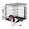 M dog cat rabbit pet carrier cage portable mobile