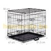 M dog cat rabbit pet carrier cage portable mobile