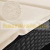 Polirattan sunbed folding sunbed black-beige