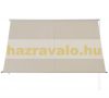 Designer wall-mounted sunshade for shading terrace in beige color up to 150 cm wide