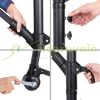 Parasol with LED solar lighting Ø330 cm anthracite solar-lit parasol 