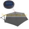 Parasol with LED solar lighting anthracite Ø300 cm