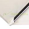 Parasol with LED solar lighting Ø330 cm beige solar-lit parasol 