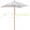 Tiltable parasol 200x150x235 cm cream white parasol shade for garden, terrace, beach