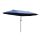 Double parasol oval shape extra large size 460x270x240 cm in blue color 