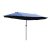 Dupla napernyő ovális alakú extra nagy méretű 460x270x240 cm kék színben